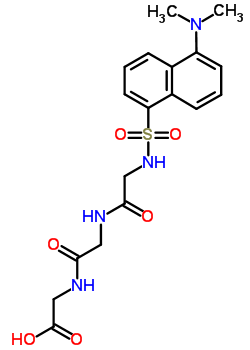 65251-20-9  N-{[5-(dimethylamino)naphthalen-1-yl]sulfonyl}glycylglycylglycine