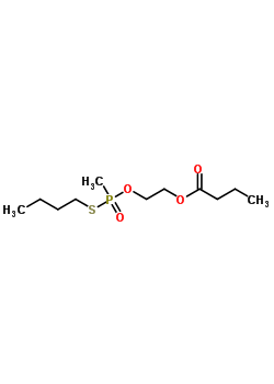 66957-43-5  2-{[(butylsulfanyl)(methyl)phosphoryl]oxy}ethyl butanoate