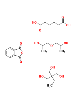 68133-07-3  adipic acid; 2-ethyl-2-(hydroxymethyl)propane-1,3-diol; 1-(2-hydroxypropoxy)propan-2-ol; isobenzofuran-1,3-dione