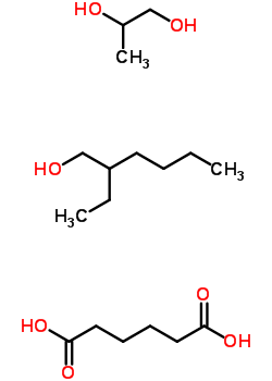 68238-77-7;72270-78-1  adipic acid; 2-ethylhexan-1-ol; propane-1,2-diol