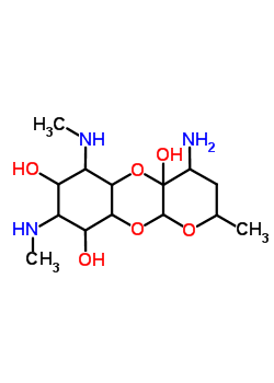 72748-69-7  4-amino-2-methyl-6,8-bis(methylamino)octahydro-2H-pyrano[2,3-b][1,4]benzodioxine-4a,7,9(10aH)-triol