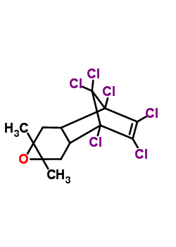 73292-20-3  3,4,5,6,8,8-hexachloro-1a,7a-dimethyl-1a,2,2a,3,6,6a,7,7a-octahydro-3,6-methanonaphtho[2,3-b]oxirene