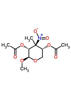 74595-62-3  methyl 2,4-di-O-acetyl-3-deoxy-3-methyl-3-nitro-beta-D-xylopyranoside