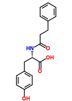 74717-57-0  N-(3-phenylpropanoyl)-L-tyrosine