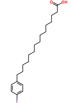 74855-17-7  15-[4-(~123~I)iodophenyl]pentadecanoic acid