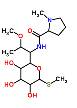75007-09-9  methyl 6,8-dideoxy-7-O-methyl-6-[(1-methylprolyl)amino]-1-thiooctopyranoside