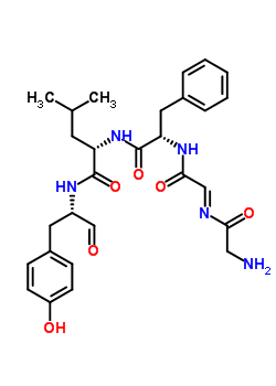 75975-40-5  N-{(2E)-2-[(E)-glycylimino]acetyl}-L-phenylalanyl-N-[(2S)-1-(4-hydroxyphenyl)-3-oxopropan-2-yl]-L-leucinamide