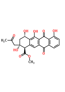 78173-88-3  methyl (1R,2S,4S)-2,4,5,7-tetrahydroxy-6,11-dioxo-2-(2-oxopropyl)-1,2,3,4,6,11-hexahydrotetracene-1-carboxylate