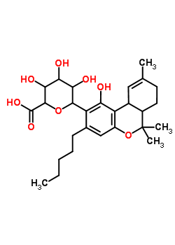 80128-71-8  2,6-anhydro-6-(1-hydroxy-6,6,9-trimethyl-3-pentyl-6a,7,8,10a-tetrahydro-6H-benzo[c]chromen-2-yl)hexonic acid