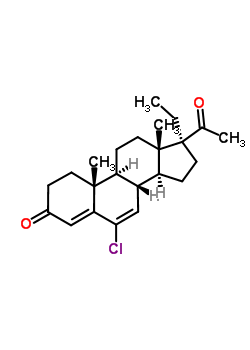 802-81-3  (17alpha)-17-acetyl-6-chloropregna-4,6-dien-3-one