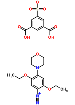 83749-57-9  2,5-diethoxy-4-(morpholin-4-yl)benzenediazonium 3,5-dicarboxybenzenesulfonate