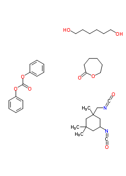 87836-98-4  diphenyl carbonate,hexane-1,6-diol,5-isocyanato-1-(isocyanatomethyl)-1,3,3-trimethyl-cyclohexane,oxepan-2-one