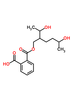 88144-78-9  2-({[5-hydroxy-2-(1-hydroxyethyl)hexyl]oxy}carbonyl)benzoic acid