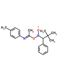 88887-35-8  [(2,2-dimethyl-1-phenylpropyl){[(1E)-N-(4-methylphenyl)ethanimidoyl]oxy}amino]oxidanyl