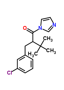 89372-52-1  2-(3-chlorobenzyl)-1-(1H-imidazol-1-yl)-3,3-dimethylbutan-1-one