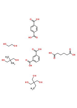 90144-49-3  adipic acid; 2,2-dimethylpropane-1,3-diol; ethylene glycol; 2-ethyl-2-(hydroxymethyl)propane-1,3-diol; isophthalic acid; terephthalic acid