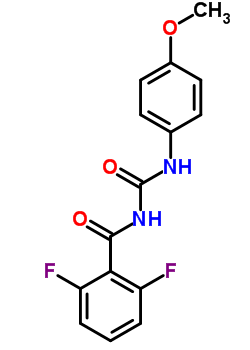 90593-80-9  2,6-difluoro-N-[(4-methoxyphenyl)carbamoyl]benzamide