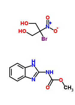 90637-02-8  methyl 1H-benzimidazol-2-ylcarbamate - 2-bromo-2-nitropropane-1,3-diol (1:1)