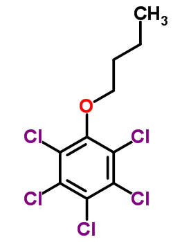 90842-58-3  1-butoxy-2,3,4,5,6-pentachlorobenzene