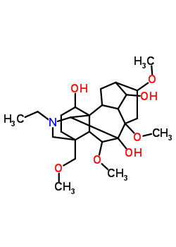 92631-66-8  20-ethyl-6,8,16-trimethoxy-4-(methoxymethyl)aconitane-1,7,14-triol