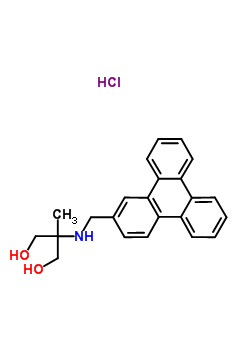 96422-39-8  2-methyl-2-[(triphenylen-2-ylmethyl)amino]propane-1,3-diol hydrochloride (1:1)