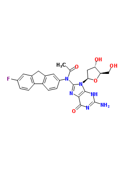 97235-46-6  8-[acetyl(7-fluoro-9H-fluoren-2-yl)amino]-2'-deoxyguanosine