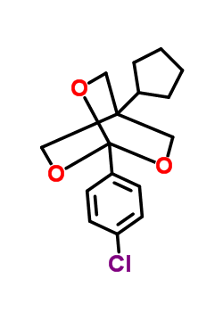 97719-94-3  1-(4-chlorophenyl)-4-cyclopentyl-2,6,7-trioxabicyclo[2.2.2]octane