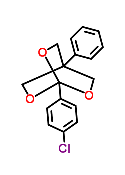 97719-96-5  1-(4-chlorophenyl)-4-phenyl-2,6,7-trioxabicyclo[2.2.2]octane