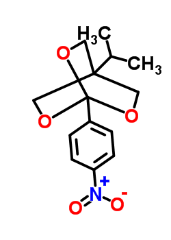 97720-12-2  1-(4-nitrophenyl)-4-(propan-2-yl)-2,6,7-trioxabicyclo[2.2.2]octane