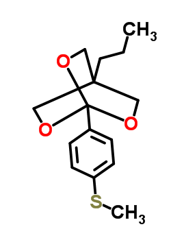97720-18-8  1-[4-(methylsulfanyl)phenyl]-4-propyl-2,6,7-trioxabicyclo[2.2.2]octane