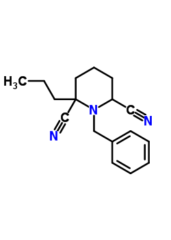 98195-12-1  1-benzyl-2-propylpiperidine-2,6-dicarbonitrile