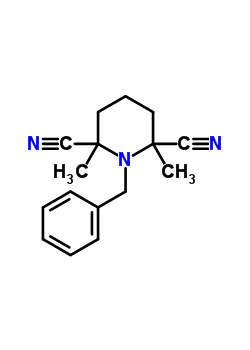 98195-16-5  1-benzyl-2,6-dimethylpiperidine-2,6-dicarbonitrile