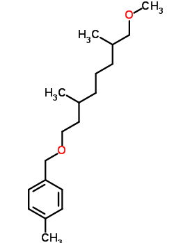 98517-86-3  1-{[(8-methoxy-3,7-dimethyloctyl)oxy]methyl}-4-methylbenzene