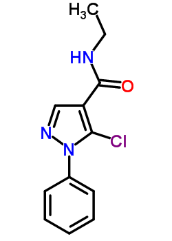 98533-29-0  5-chloro-N-ethyl-1-phenyl-1H-pyrazole-4-carboxamide