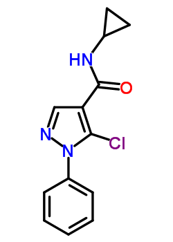 98533-98-3  5-chloro-N-cyclopropyl-1-phenyl-1H-pyrazole-4-carboxamide