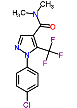 98534-27-1  1-(4-chlorophenyl)-N,N-dimethyl-5-(trifluoromethyl)-1H-pyrazole-4-carboxamide