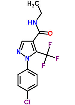 98534-28-2  1-(4-chlorophenyl)-N-ethyl-5-(trifluoromethyl)-1H-pyrazole-4-carboxamide
