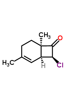 98874-86-3  (1S,6R,8S)-8-chloro-3,6-dimethylbicyclo[4.2.0]oct-2-en-7-one