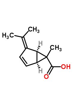 98874-93-2  (1S,5S)-6-methyl-4-(propan-2-ylidene)bicyclo[3.1.0]hex-2-ene-6-carboxylic acid