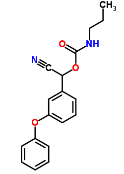 98991-97-0  cyano(3-phenoxyphenyl)methyl propylcarbamate