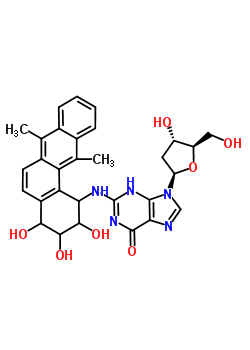 99683-87-1;99745-69-4  2'-deoxy-N-(2,3,4-trihydroxy-7,12-dimethyl-1,2,3,4-tetrahydrotetraphen-1-yl)guanosine