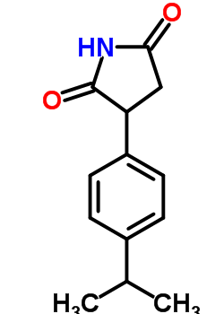 115906-17-7  3-[4-(1-methylethyl)phenyl]pyrrolidine-2,5-dione