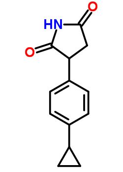 115906-18-8  3-(4-cyclopropylphenyl)pyrrolidine-2,5-dione