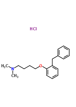 13259-73-9  4-(2-benzylphenoxy)-N,N-dimethylbutan-1-amine hydrochloride (1:1)