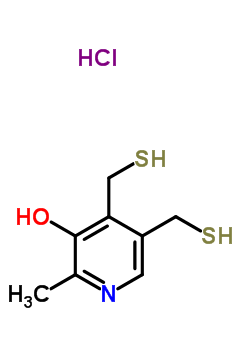 13331-81-2  2-methyl-4,5-bis(sulfanylmethyl)pyridin-3-ol hydrochloride (1:1)