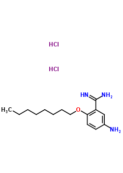 13736-88-4  5-amino-2-(octyloxy)benzenecarboximidamide dihydrochloride