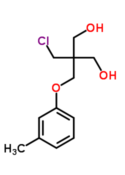 14115-95-8  2-(chloromethyl)-2-[(3-methylphenoxy)methyl]propane-1,3-diol