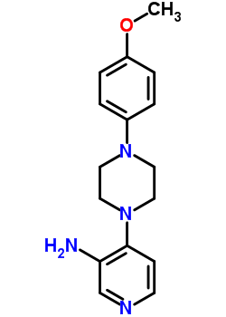 14549-66-7  4-[4-(4-methoxyphenyl)piperazin-1-yl]pyridin-3-amine