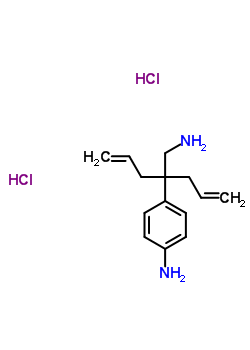 15562-86-4  4-[4-(aminomethyl)hepta-1,6-dien-4-yl]aniline dihydrochloride