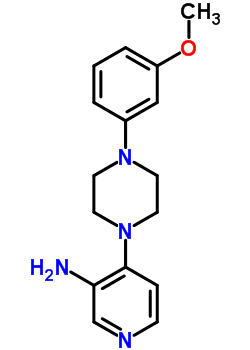 16122-19-3  4-[4-(3-methoxyphenyl)piperazin-1-yl]pyridin-3-amine